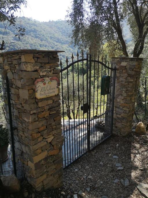 Villa Olivari - Apt Il Melograno Camogli Bagian luar foto